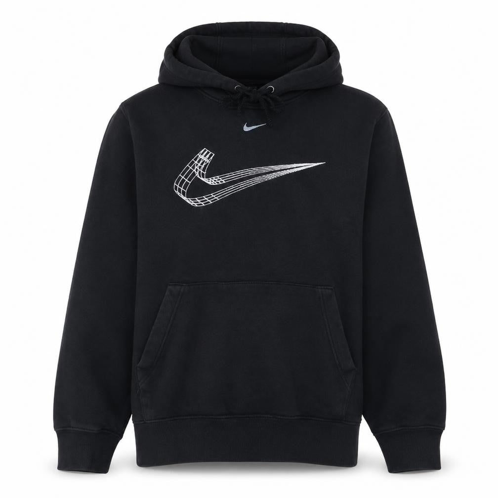 Womens UK Size S Nike Black Pullover Hoodie