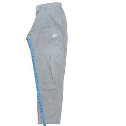 Nike Mens Grey M Jogger Sweatpants Elastic Waist Soft Fleece