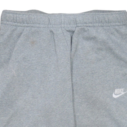 Nike Mens Grey M Jogger Sweatpants Elastic Waist Soft Fleece