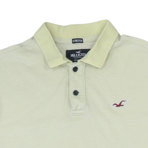 Mens UK Size 2XL Hollister Cotton Blend Polo Shirt