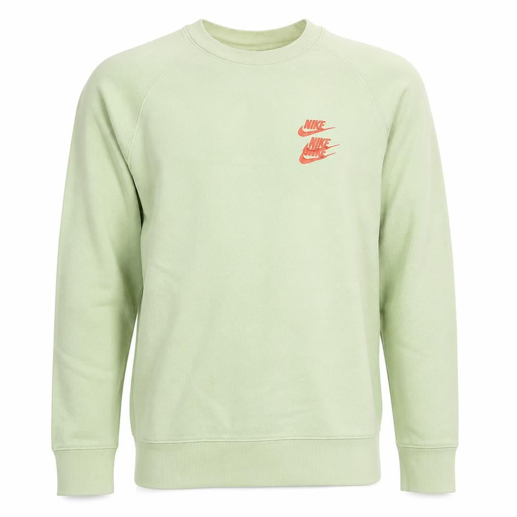 Mens UK Size M Nike Green Pullover Sweatshirt