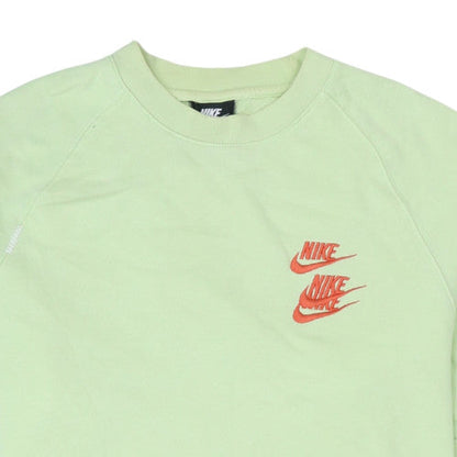 Mens UK Size M Nike Green Pullover Sweatshirt