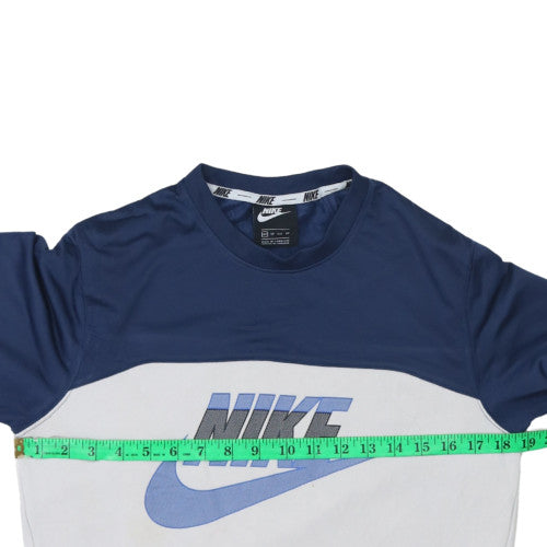 Mens UK Size XS Nike Blue Pullover Sweatshirt