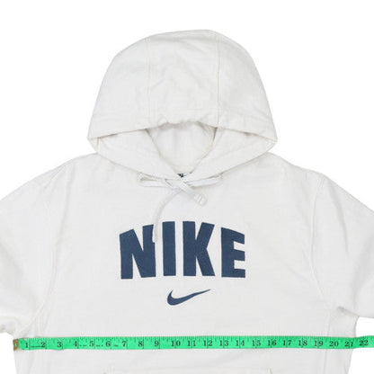 Mens UK Size S Nike White Pullover Hoodie