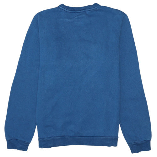 Puma Boys Blue Crew Neck Pullover Sweatshirt 15-16 Years Classic Logo