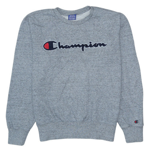 Mens UK Size M Champion Grey Pullover Sweatshirt