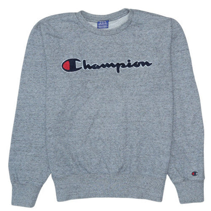 Mens UK Size M Champion Grey Pullover Sweatshirt