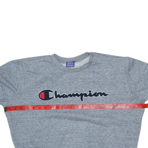 Mens UK Size M Champion Grey Pullover Sweatshirt