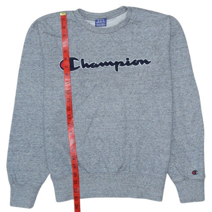 Mens UK Size M Champion Grey Pullover Sweatshirt