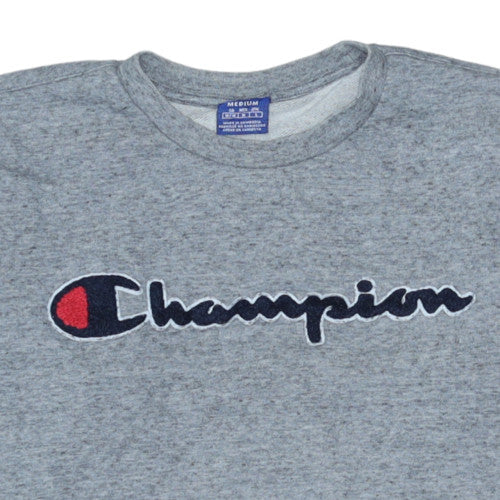 Mens UK Size M Champion Grey Pullover Sweatshirt