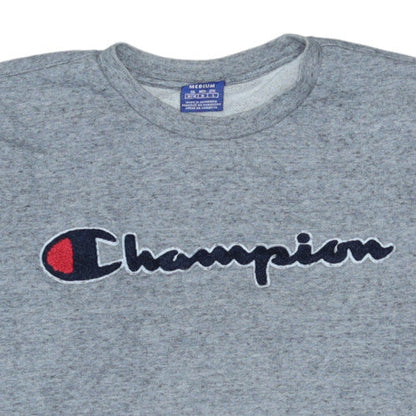 Mens UK Size M Champion Grey Pullover Sweatshirt