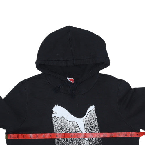 Womens UK Size 14 PUMA Black Pullover Hoodie
