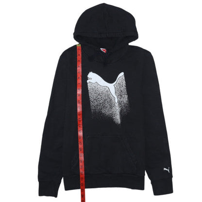 Womens UK Size 14 PUMA Black Pullover Hoodie