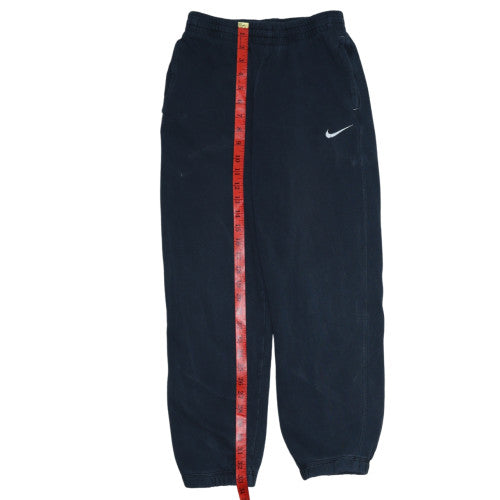 Nike Boys Black Fleece Sweatpants 12-13 Years Regular Fit Activewear Trousers