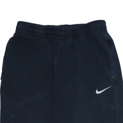Nike Boys Black Fleece Sweatpants 12-13 Years Regular Fit Activewear Trousers