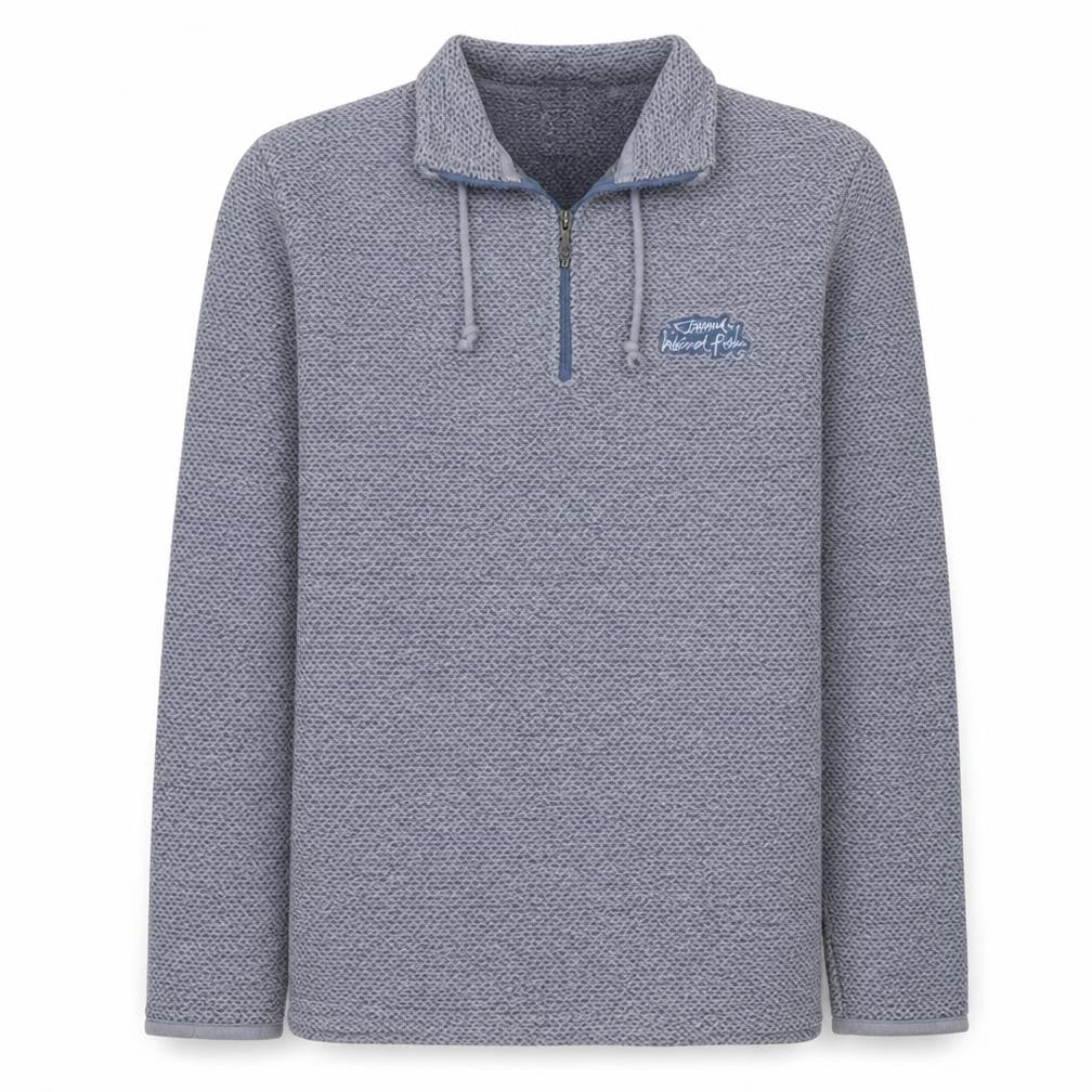 Mens UK Size M Weird Fish Grey Pullover Sweatshirt