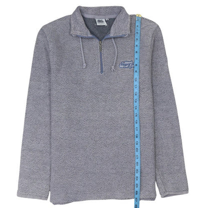 Mens UK Size M Weird Fish Grey Pullover Sweatshirt