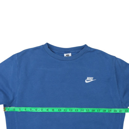 Mens UK Size S Nike Blue Pullover Sweatshirt