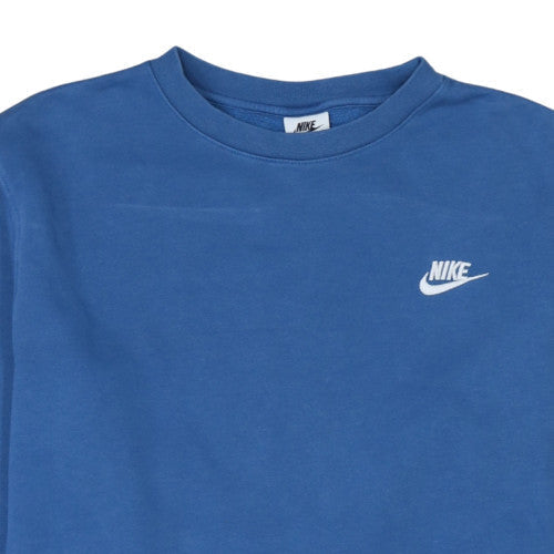 Mens UK Size S Nike Blue Pullover Sweatshirt