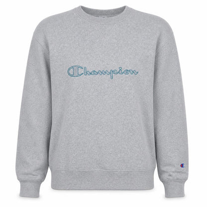Mens UK Size M Champion Grey Pullover Sweatshirt