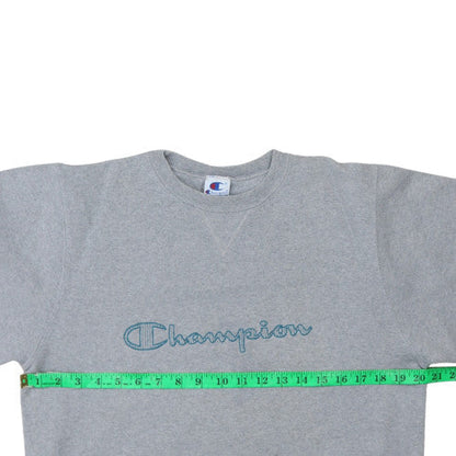 Mens UK Size M Champion Grey Pullover Sweatshirt