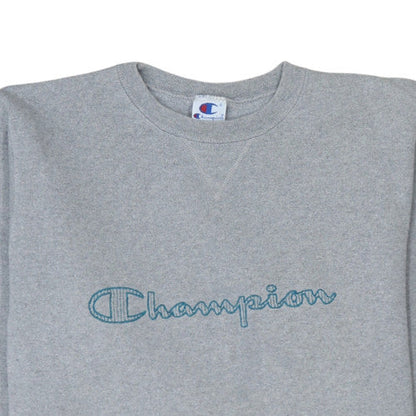 Mens UK Size M Champion Grey Pullover Sweatshirt