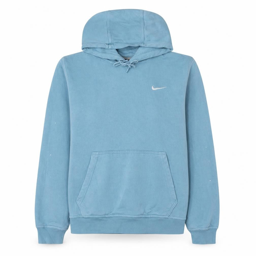 Womens UK Size M Nike Blue Pullover Hoodie