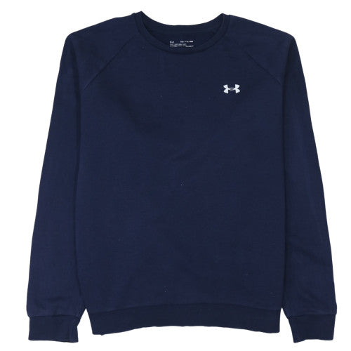 Mens UK Size 2XL Under armour Blue Pullover Sweatshirt