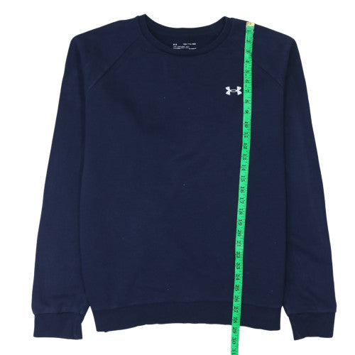Mens UK Size 2XL Under armour Blue Pullover Sweatshirt