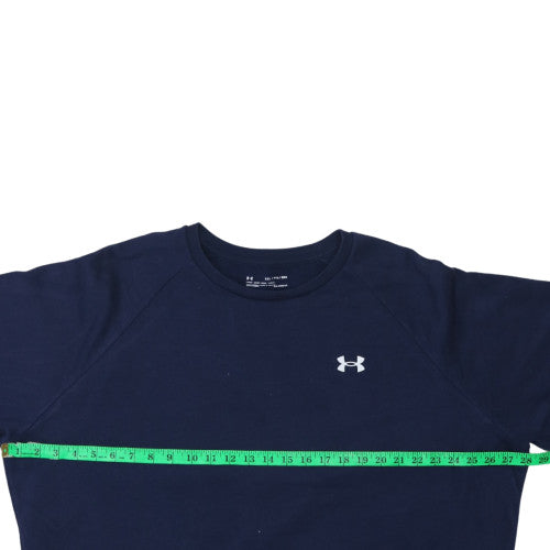 Mens UK Size 2XL Under armour Blue Pullover Sweatshirt