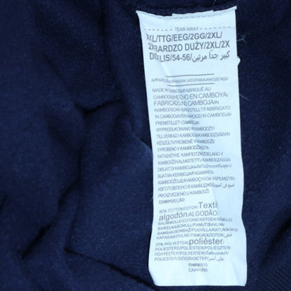 Mens UK Size 2XL Under armour Blue Pullover Sweatshirt