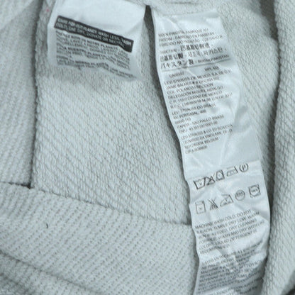 Mens UK Size L Levi's White Pullover Sweatshirt