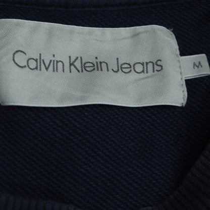 Mens UK Size M Calvin Klein Jeans Blue Pullover Sweatshirt