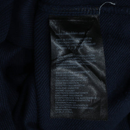 Mens UK Size M Calvin Klein Jeans Blue Pullover Sweatshirt