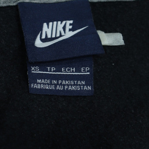 Mens UK Size XS Nike Black Full Zip Hoodie