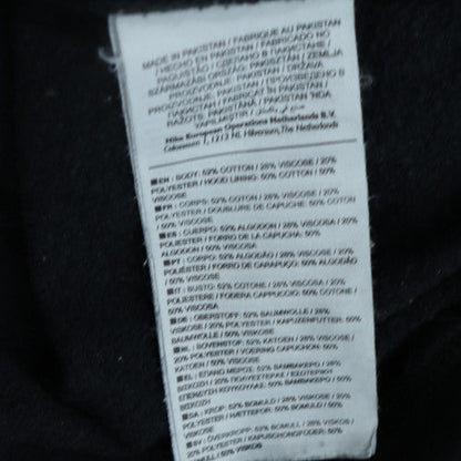 Mens UK Size XS Nike Black Full Zip Hoodie