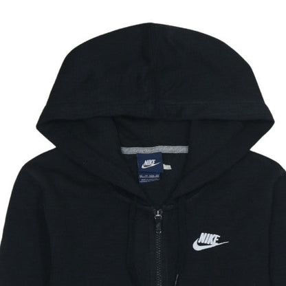 Mens UK Size XS Nike Black Full Zip Hoodie