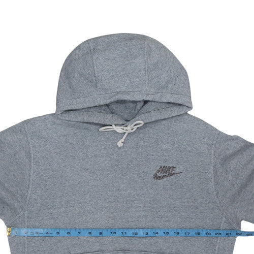 Womens UK Size S Nike Grey Pullover Hoodie