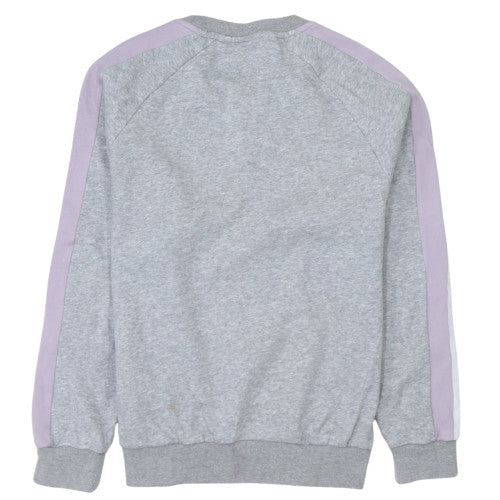 Womens UK Size 8 adidas Grey Pullover Sweatshirt