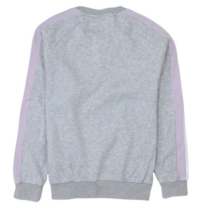 Womens UK Size 8 adidas Grey Pullover Sweatshirt