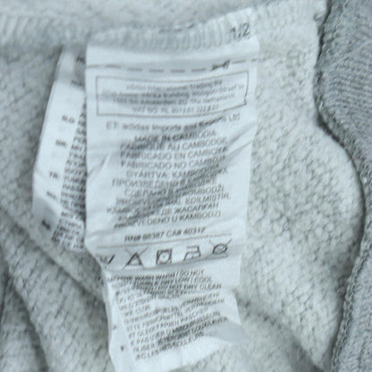 Womens UK Size 8 adidas Grey Pullover Sweatshirt