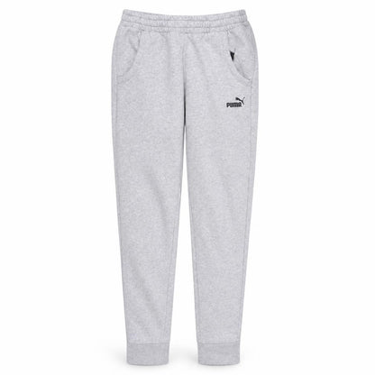 Front view of Puma women’s grey xs jogger sweatpants activewear trousers