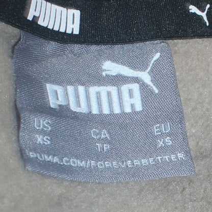 Mens UK Size XS PUMA Beige Pullover Hoodie