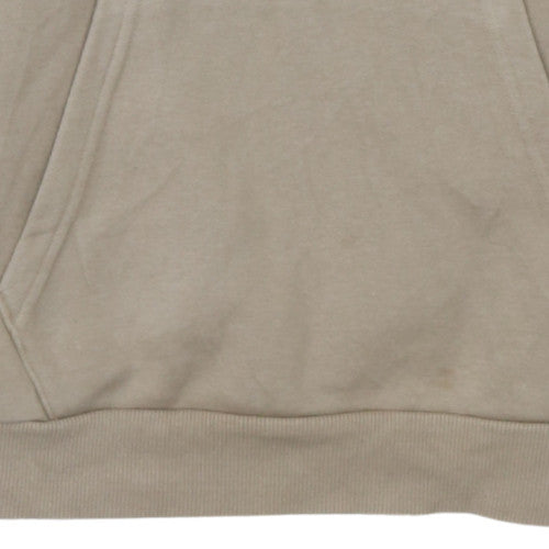 Mens UK Size XS PUMA Beige Pullover Hoodie