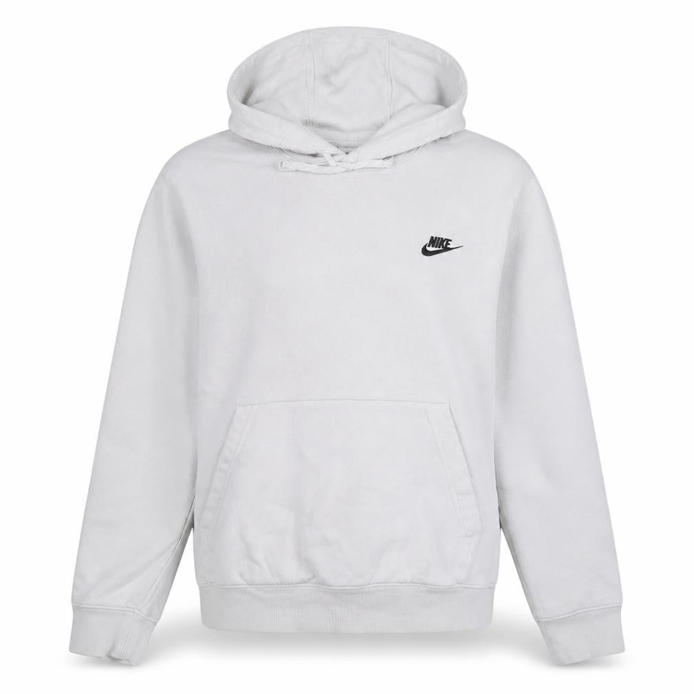 Womens UK Size S Nike White Pullover Hoodie
