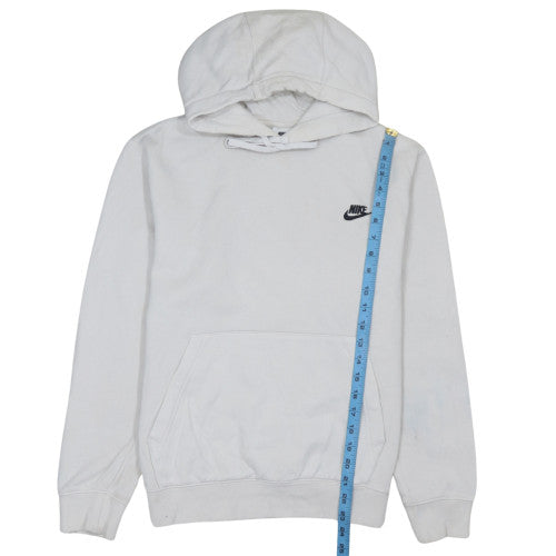 Womens UK Size S Nike White Pullover Hoodie