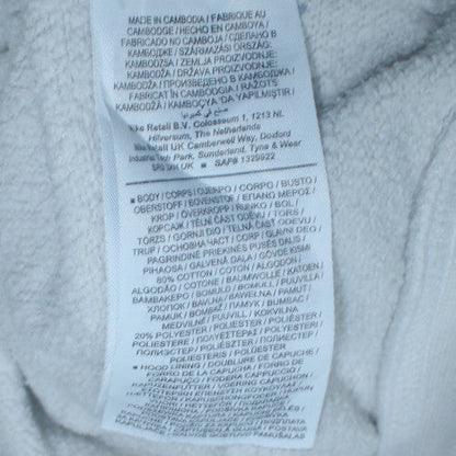 Womens UK Size S Nike White Pullover Hoodie