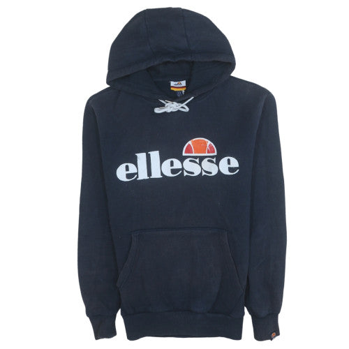 Womens UK Size 6 ellesse Black Pullover Hoodie