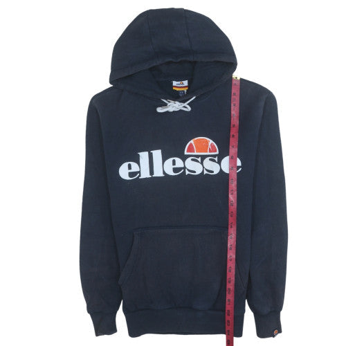 Womens UK Size 6 ellesse Black Pullover Hoodie