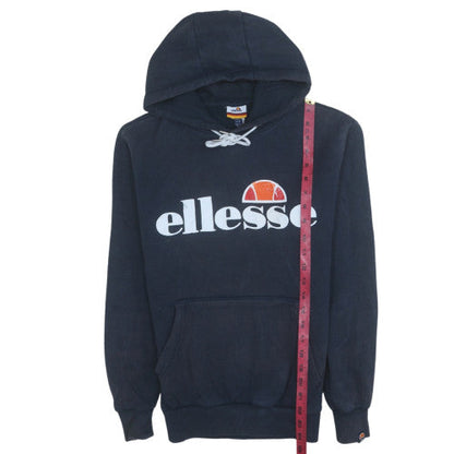 Womens UK Size 6 ellesse Black Pullover Hoodie